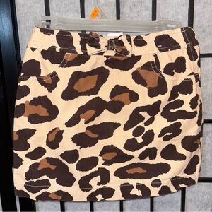 Gymboree Tan Cream Mini Cargo Skirt Night Out